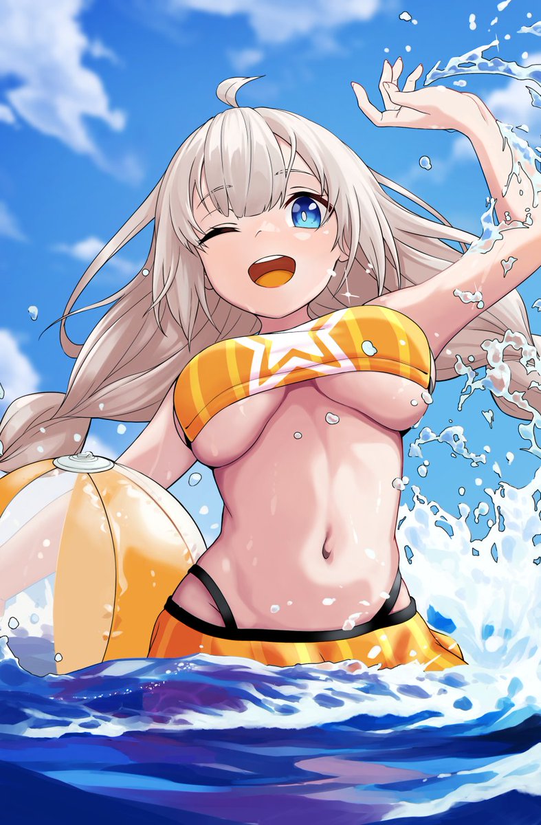 cassia_ak's tweet photo. 真冬に水着を描いていました
リクエストありがとうございます！ https://t.co/ZNfMbVrW1P