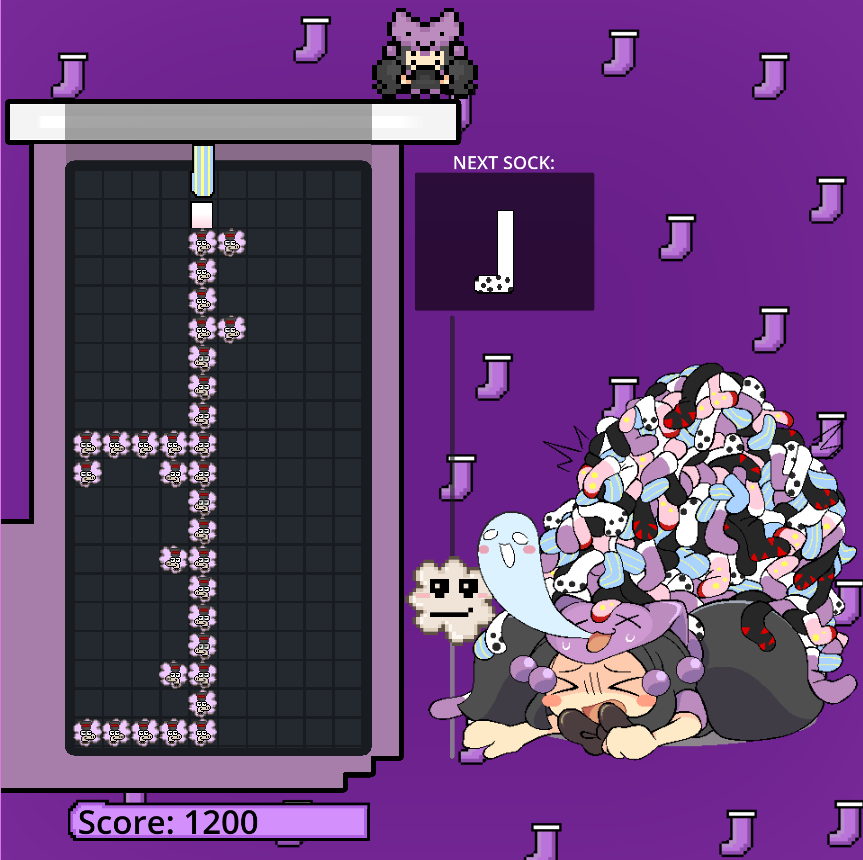 Yaffy created a Towelket fangame about Lotsofsocks, it's really good, Towelket fans check it out 😼😼😼
yaffy.itch.io/lotsofsocks-so…