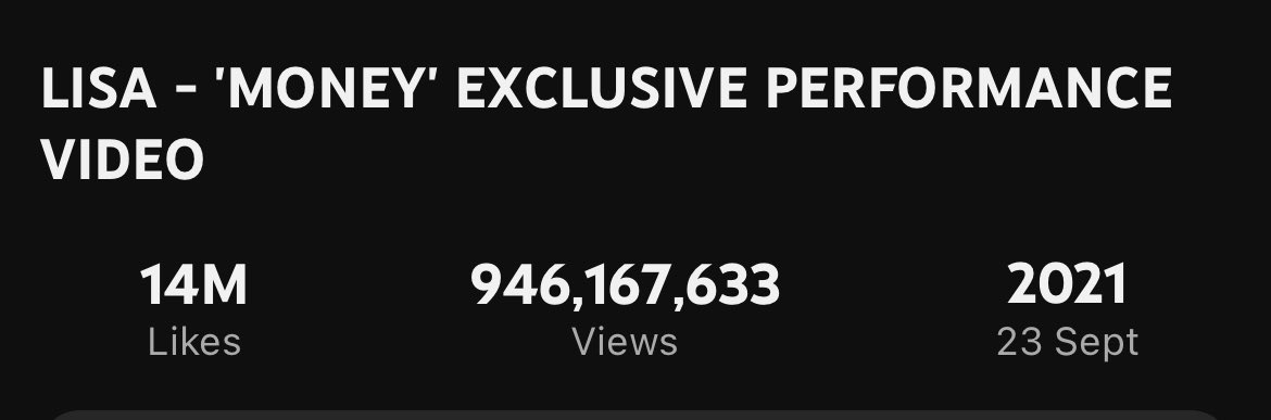 Lsglobal_'s tweet photo. Let’s continue streaming MONEY on YouTube to 1 billion views. Don’t forget to stream ‘My only wish’ and #LALISA as interval videos .Let’s do this 😘

#Money1BstreamProject

🔗 https://t.co/0A8GGuPCEL

#LISA #LALISA #MONEY https://t.co/C8wXYWUXZ5