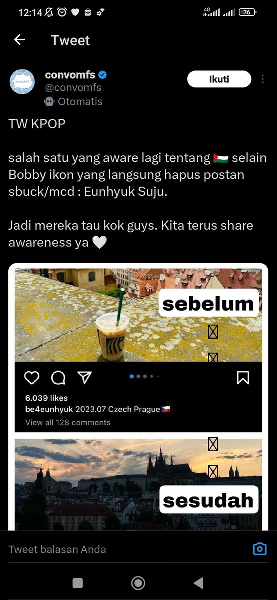 chiaruuya's tweet photo. Dampak banyak yang speakup, Mereka akhirnya ngehapus postingan. Hongjoong, yonghwa, eunhyuk, bobby nama nama yang udah hapus postingan setelah banyak yg speak up. https://t.co/TIu28DzVJE