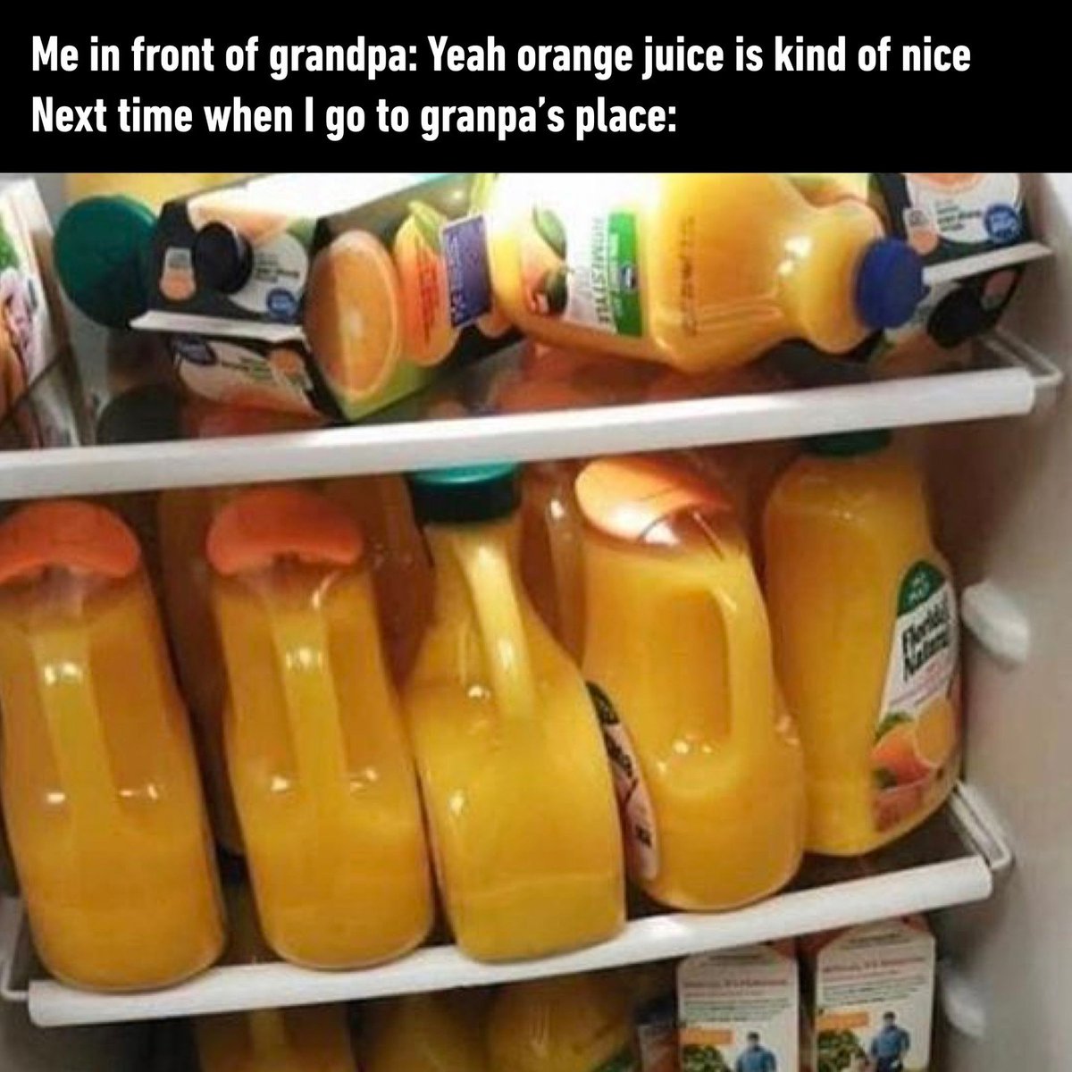 How grandparents show affection