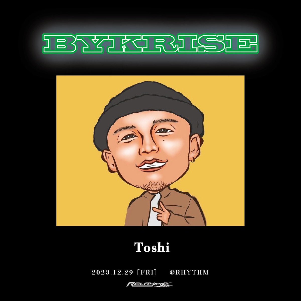made_in_884's tweet photo. 12/29の明日！
三重県伊勢市の、伊勢RHYTHMさんでBYKRISE🔥
年末最後にお祭りしてええ年越ししましょう🌈
私も歌いますのでお近くの方は是非是非遊びましょう✨
来てくれた方にはテキーラ奢ります🫗 https://t.co/hKfp5ozmqP