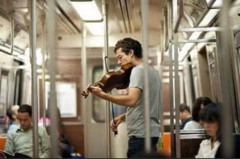 “ In Washington DC, at a Metro Station, on a cold January morning in 2007, a man with a violin played six Bach pieces for about 45 minutes. During that time, approximately 2000 people went through the station, most of them on their way to work. After about four minutes, a…