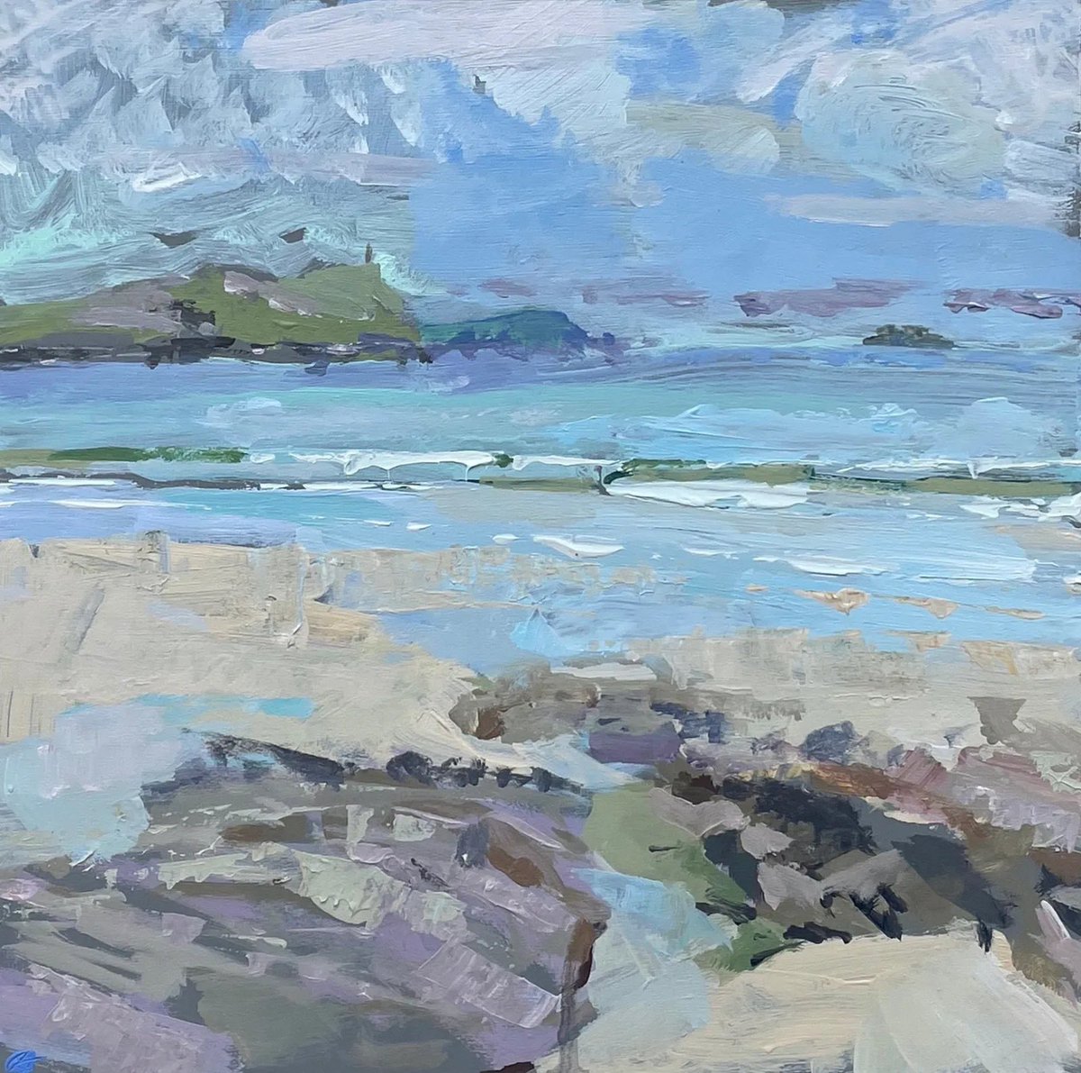 ANDREW JAGO
POLZEATH STUDY NO.2
Acrylic on panel
12 x 12 in
30 x 30 cms
(Framed size: 45 x 45 cms)

Follow Andrew Jago’s work on our website: cricketfineart.co.uk/artists/205-an…

#andrewjago #cricketfineart #art #artist #contemporaryartist