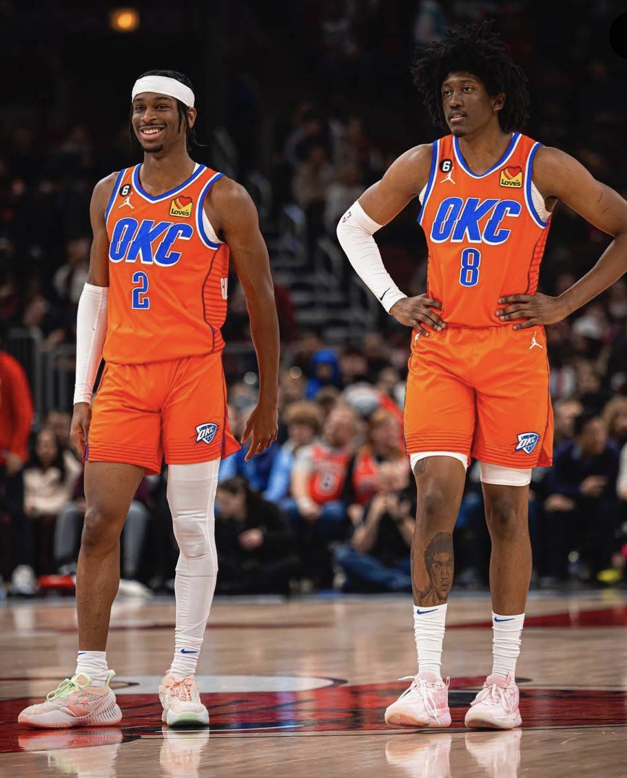 NBA stat of the day #354: Exactly 33 years ago MJ and Scottie became the first and only teammates to ever get at least 30pts/1stl/1blk and 1 or fewer TOVs on 65% TS Today, Shai and Jalen Willians became the 2nd. And the first on 35+ pts Historic game for the Thunder duo