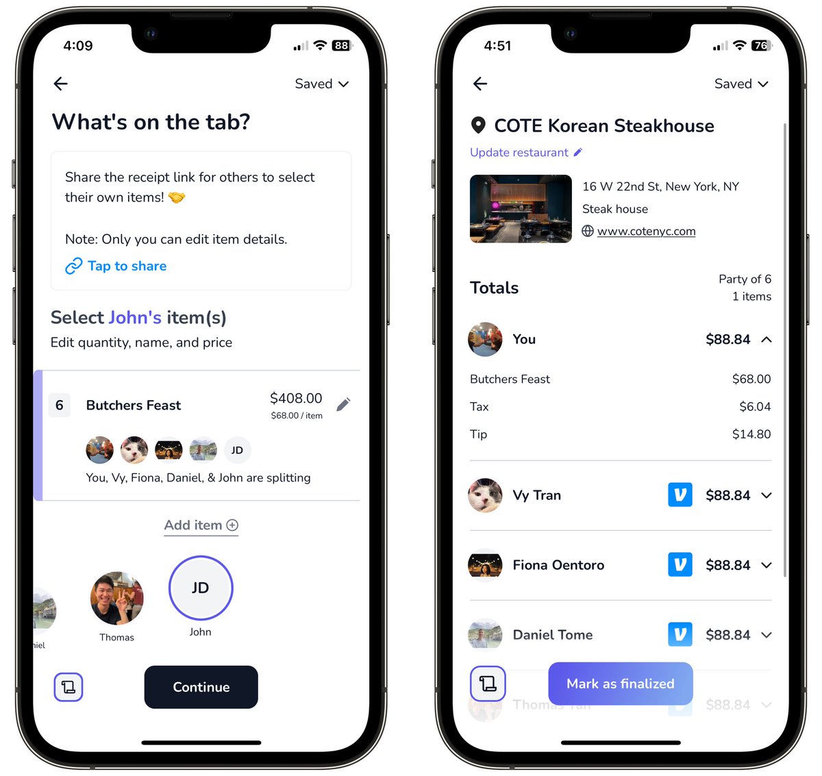I'm building an easier way to split the bill 🧾

Scan a receipt ⮕ Venmo friends

Join the beta! splitit.pro/download