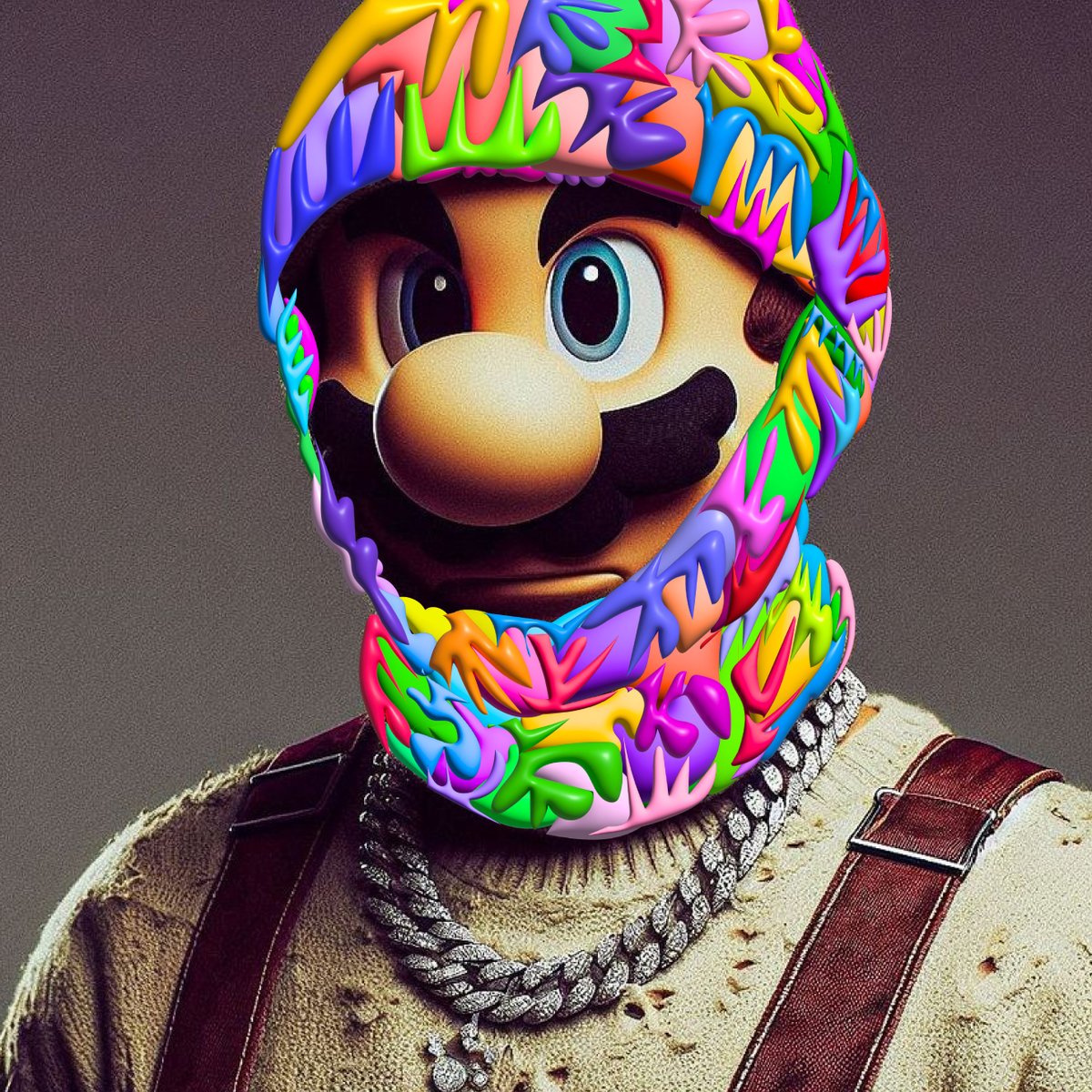 TECHNODROME1's tweet photo. Sheisty boys 

#mario #peter 
#ai x #techno 

#pooh https://t.co/kEcPYggxeS