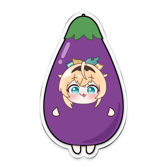 「eggplant ponytail」 illustration images(Latest)