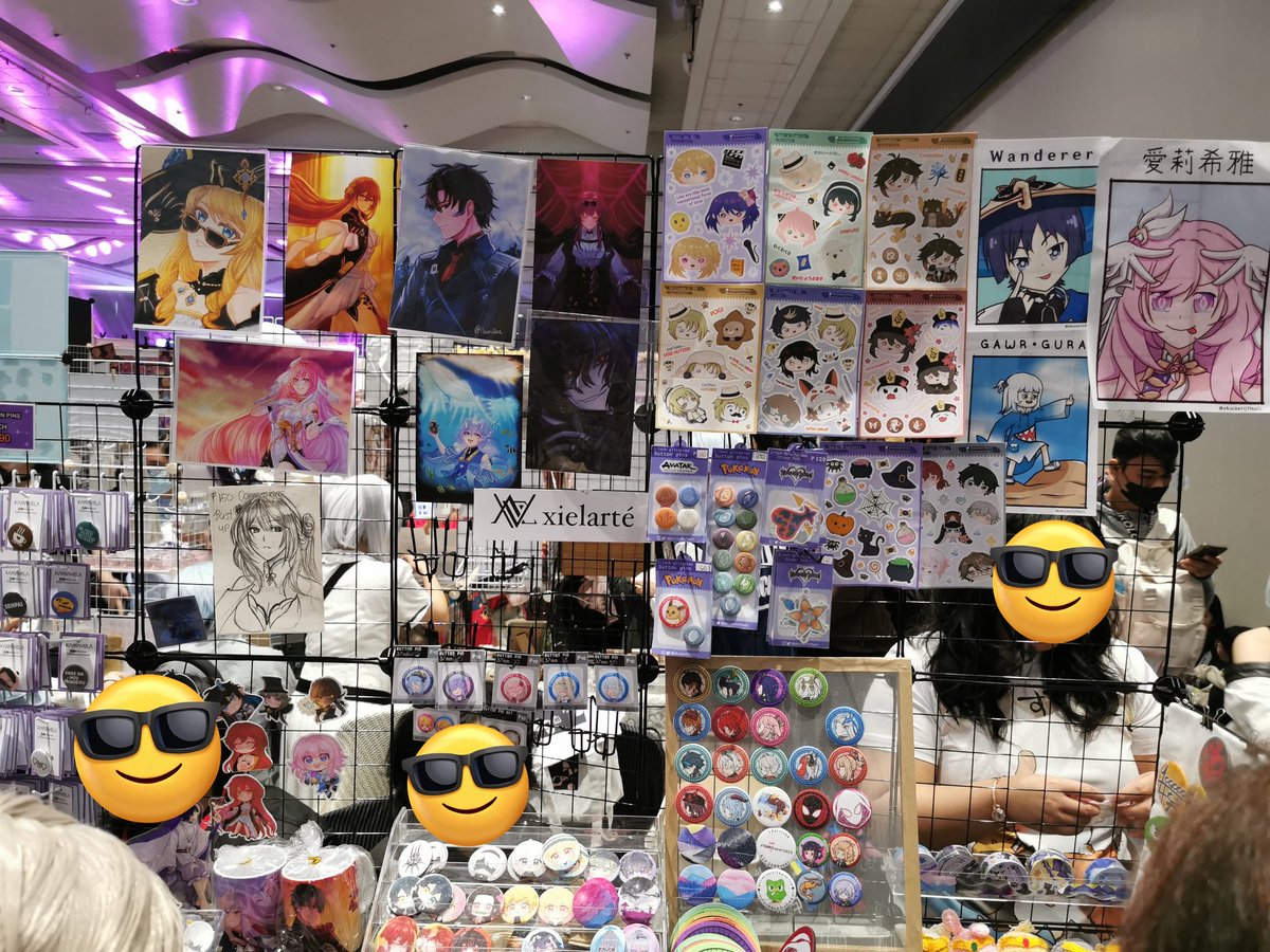 Vinnellae's tweet image. HI HI WE AT FF-05 WEEEEEE
am also taking on the spot sketch comms for 150!  #Cosmatsuri2023 #cosmatsu2023