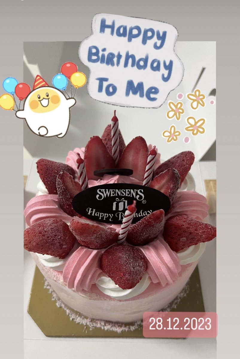 p_ling_p's tweet photo. [28.12.2023]

✨Happy birthday to me 🥰🎊 https://t.co/Taya6gaYI7