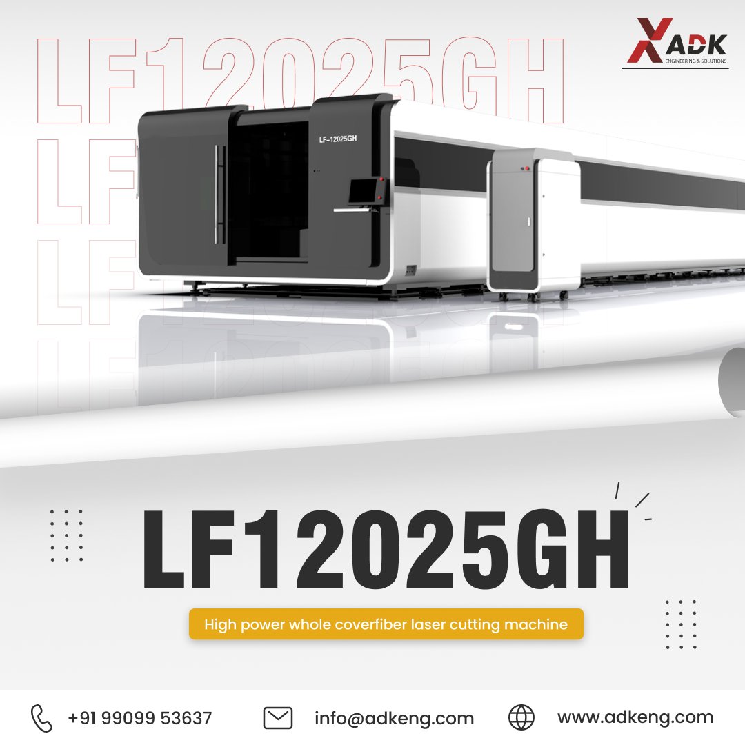 adk_engineering's tweet photo. Forget the Limitations, Embrace the Possibilities! 🚀 The LF12025GH's expansive work area lets you tackle large projects with ease. 💡

For more inquiries:
📧:info@adkeng.com
☎️: +91-9909953637
🌐: https://t.co/tZILN8zog2

#adkeng #lasercutting #lasercut #fiberlaser #cnc https://t.co/VStgq5gVPS