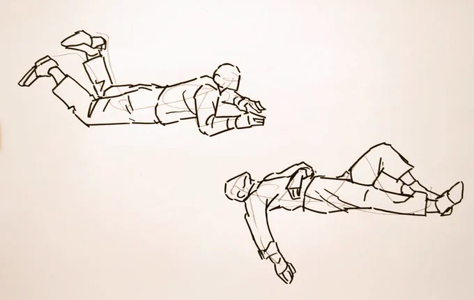 #1日1模写Ⅳ 1/365 また1からスタートです #さとまこクロッキー