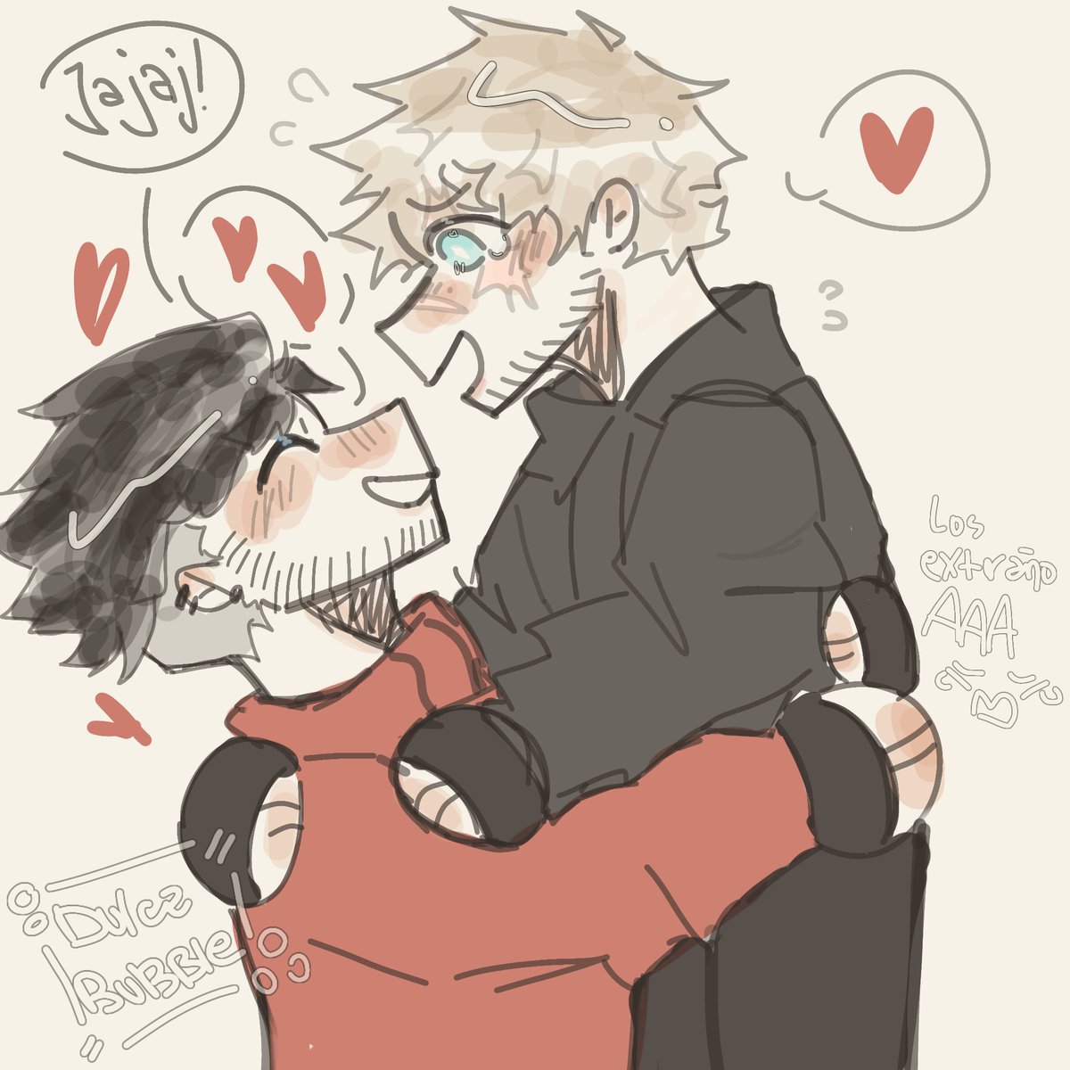Dulce_bubble's tweet photo. Ok,fue culpa de @Shai_play2,pagame la terapia Shai o te hago juicio 😻💞

LOS EXTRAÑOOOOO AAAAAAA MIS PAPÁS DIVORCIADOS (lo iba hacer triste al dibujo pero soy generoso y los hice amándose 💞)

#jake #agentej #ryanblake #planetarosa #infamesrp https://t.co/v0qwjJPkmS