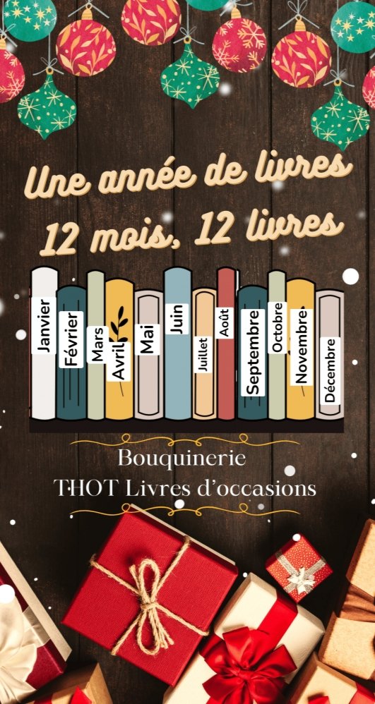 daurelieng's tweet photo. RT appréciés 🙏

Envie de faire (ou se faire) plaisir pour cette nouvelle année ?
Découvrez la box 12 mois 12 livres de la bouquinerie ✨

12 livres sélectionnés selon vos goûts et numérotés comme un véritable calendrier 🥰📚

C'est ici : https://t.co/2B4oXktkr0 https://t.co/TWwEZ0II49