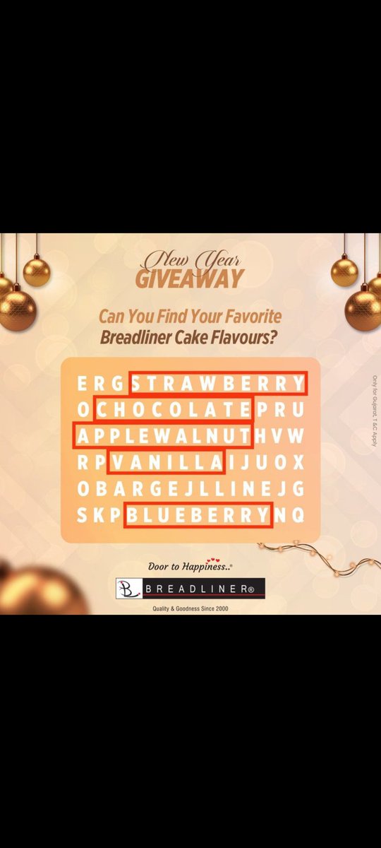 pscuteworld88's tweet image. STRAWBERRY
CHOCOLATE
APPLE WALNUT
VANILLA
BLUEBERRY
#BreadlinerDoorToHappiness #Breadliner #GiveawayFun
@Breadliner1
Tags
@PRIITISHRIVAS
@minaltrivedi88 
@PriyaKh99660767
@tenacious_1403 
@ShrivasGeeta