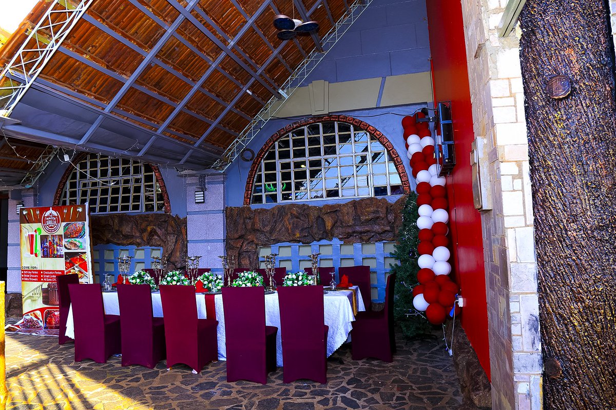 TheMacosGrills's tweet image. Are you looking for where to have #babyshower
#birthdayparties
#bridalparties
Look no further Macos grills Jinja have got you covered.
We are located next to #Bankofbaroda former Zabuli eats in #jinjacity
For reservations call+256 762 387960|756481941
#HappyHolidays