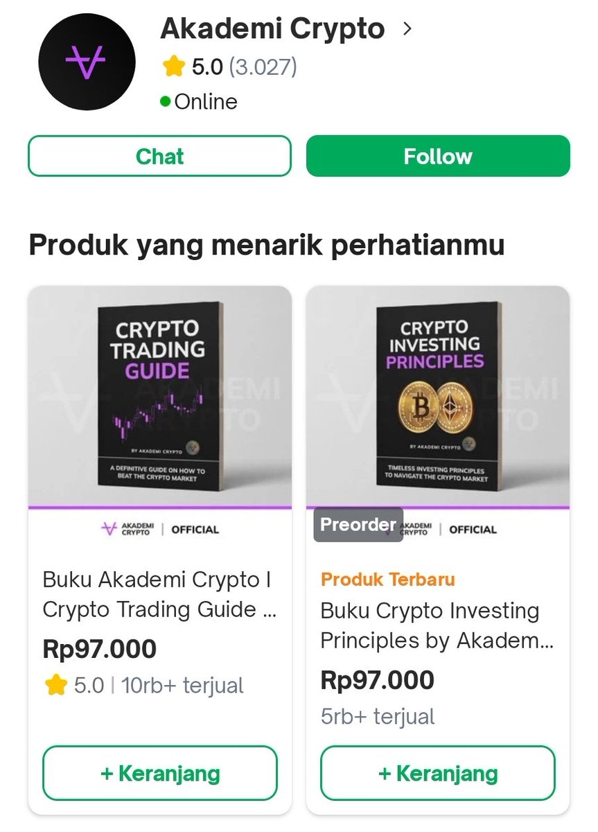 Get our collections, belajar trading/investing crypto dari 0:  https://t.co/kyYa2u8zTl