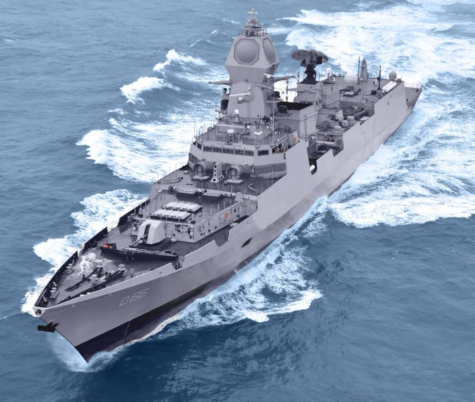 India deploys 4 Kolkata & Visakhapatnam destroyers to the waters near Iran to prevent attacks on ships going to India.

These carry Barak 8 missiles. An Indian - Israeli joint invention.