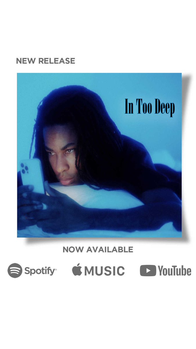 GeorgeParamore's tweet photo. In Too Deep” is out now on all streaming platforms!

This song means a lot to me. Not only is it my first song to be released but it encompasses a vulnerable moment in time.

Go give it a listen! https://t.co/VgFciiFtDc https://t.co/IOlM75QleR