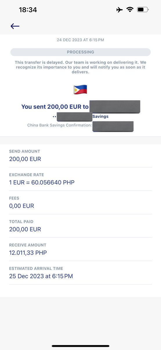 reysapei's tweet photo. @sendwaveapp hello it’s been days and this still hasn’t been cancelled. I called and chatted with your customer service and been told this will be done asap but it’s been 4 days and still nothing https://t.co/HiyCLhFVV4