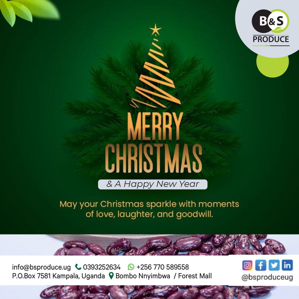 bsproduceug's tweet photo. Festive Greetings from US. 

#2024 #HappyNewYear #bsproduceug #Christmas2023 #Christmas https://t.co/qNBZhSgoco