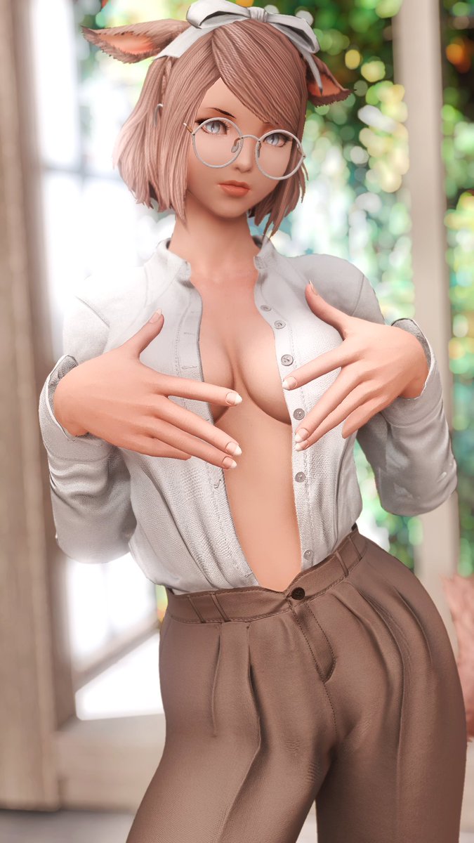Yuuki_ffxiv_'s tweet photo. 🫣🤍 https://t.co/jD8UNZnkJb