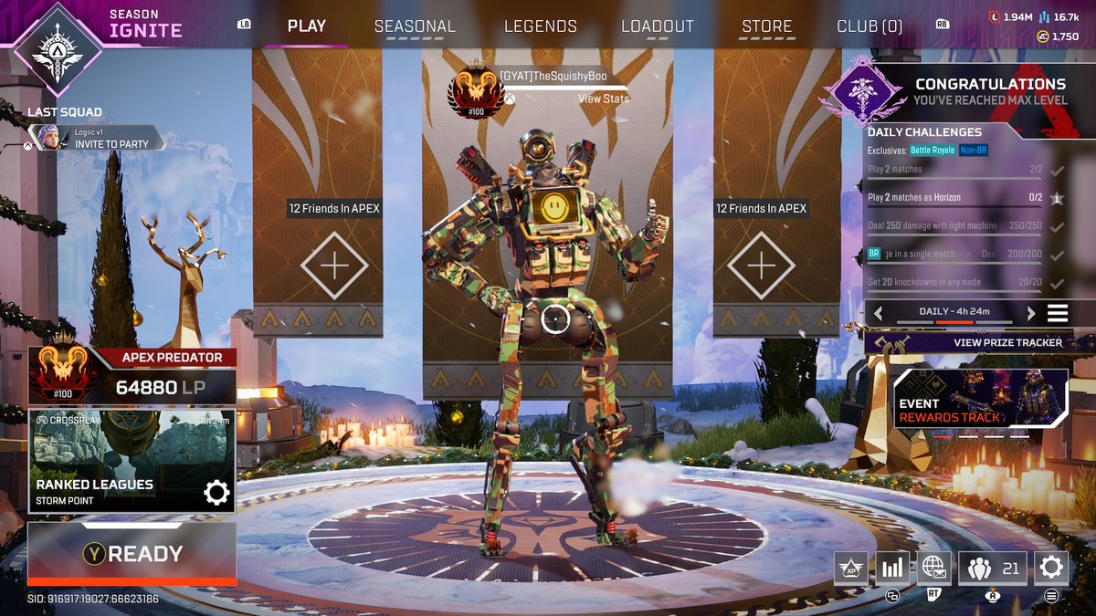 Can anyone help me with the Apex Leaderboards? My account isn’t showing up ☹️