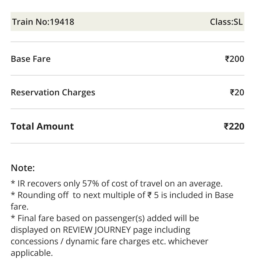 bhattkuntesh's tweet photo. Why is there price disparity in base  price fare in the same train for Regular Ticket and for Tickets in Tatkal when Standard Tatkal charges for Sleeper Class in 100rs @IRCTCofficial @AshwiniVaishnaw @irctcwestzone https://t.co/AOlVvwQ5i8