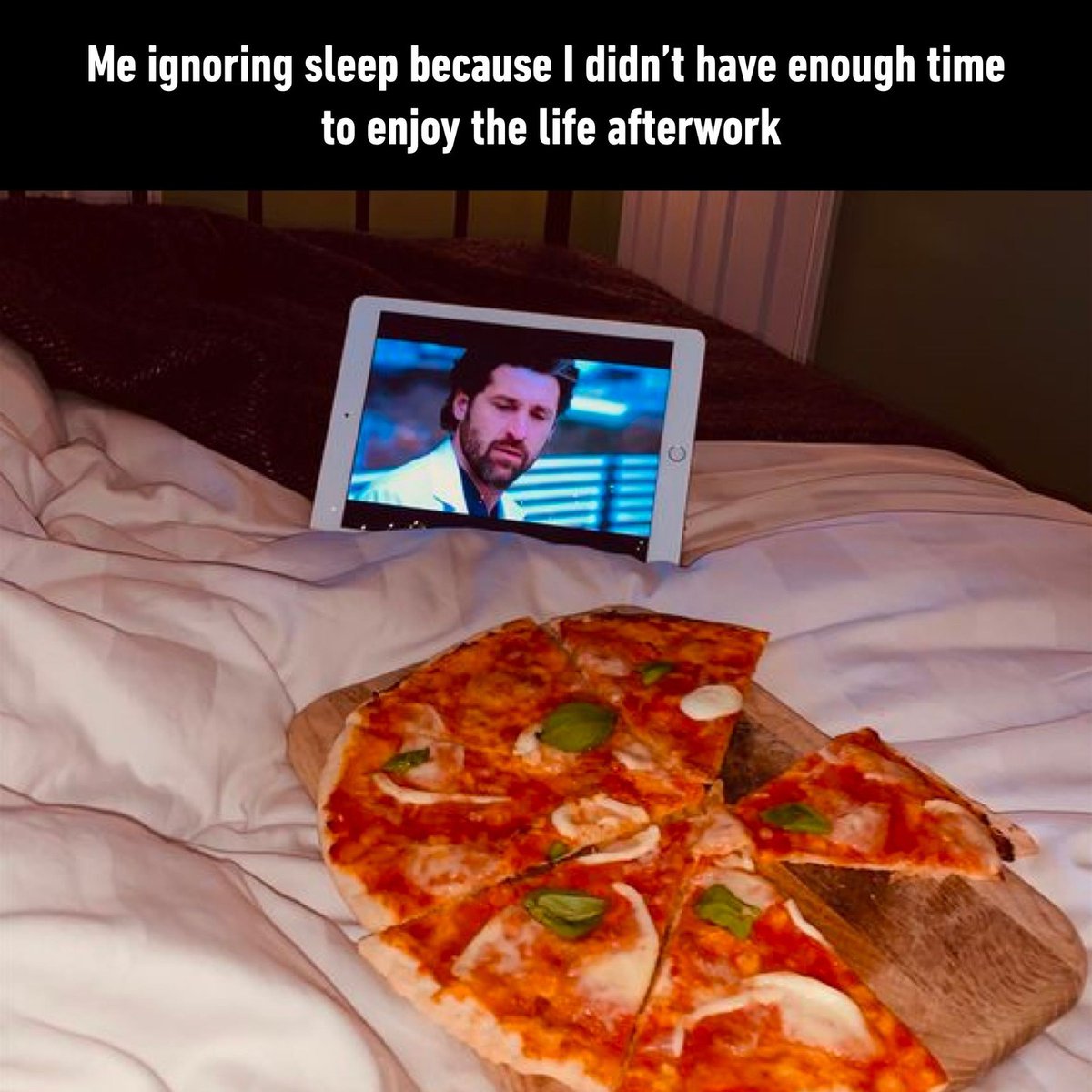 gotta do what I want first before sleeping