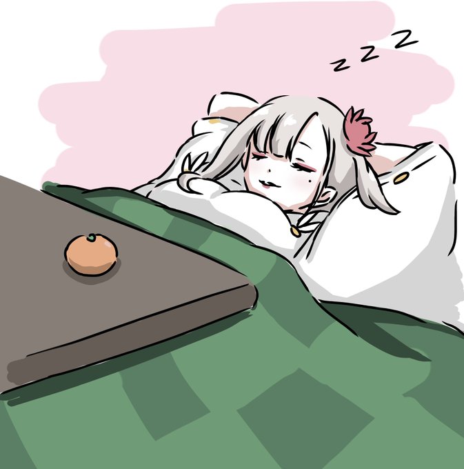 「grey hair kotatsu」 illustration images(Latest)