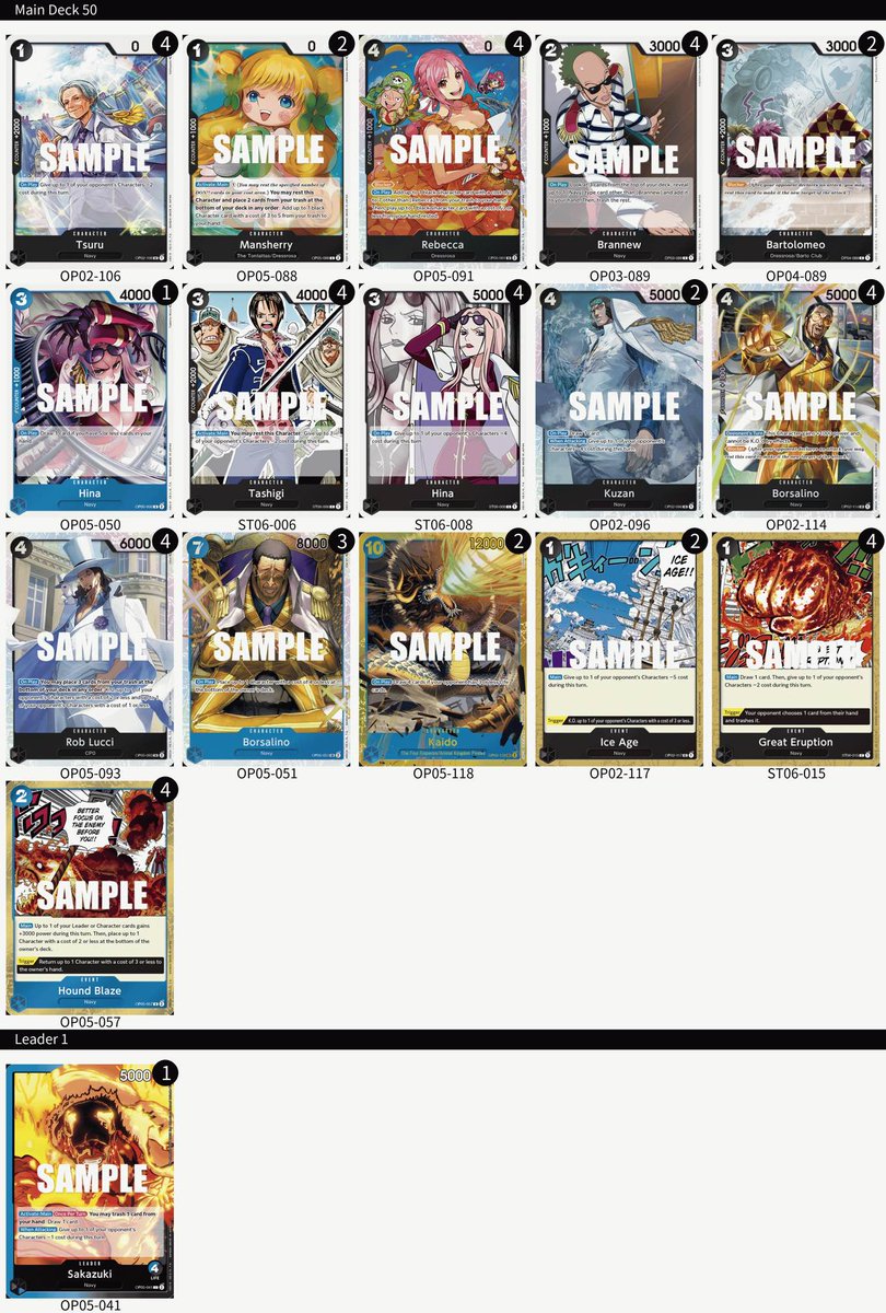 Official One Piece Card Game English Version tweet media