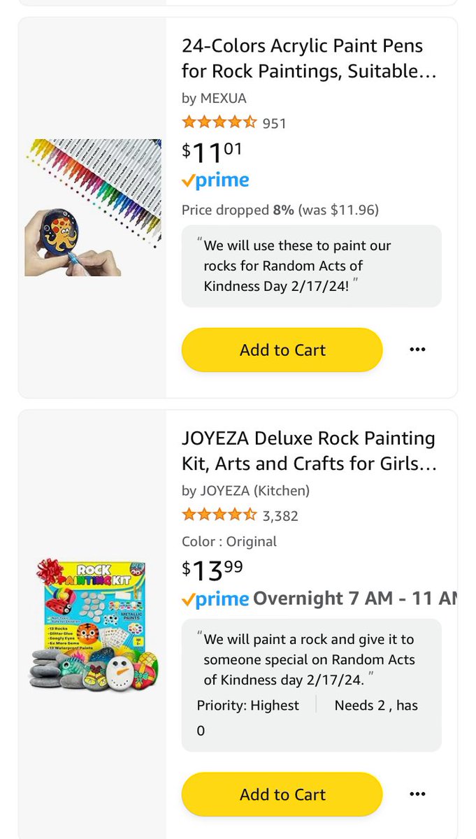 JOYEZA Deluxe Rock Painting Kit, Arts and Crafts for Girls Boys