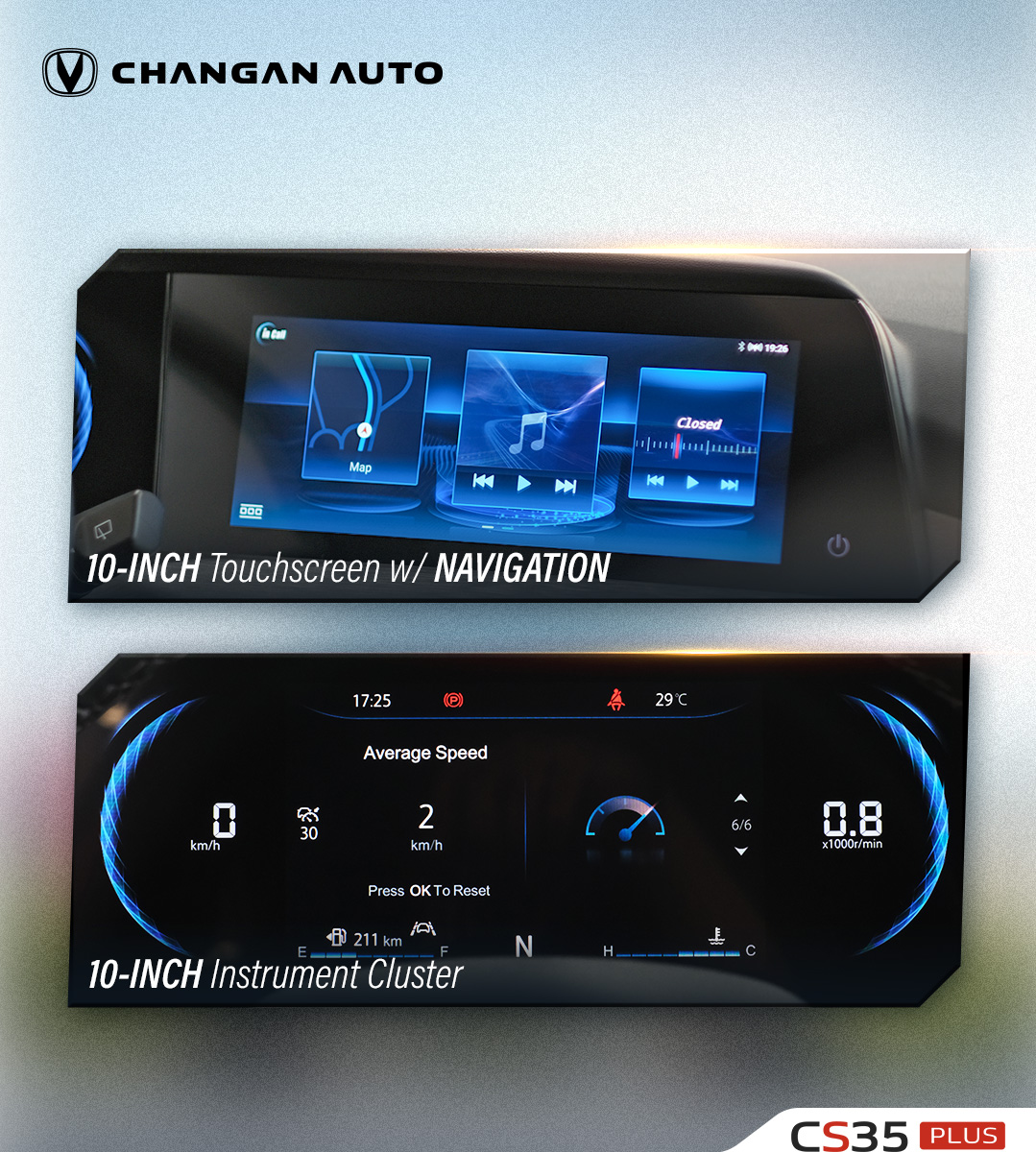 ChanganQatar's tweet image. The #Chagan #CS35Plus is an #SUV that virtually guarantees that you'll turn heads wherever you go, while assuring your absolute comfort thanks to a ton of ergonomic &amp;amp; convenient features! Visit our showroom and #TestDrive one today!