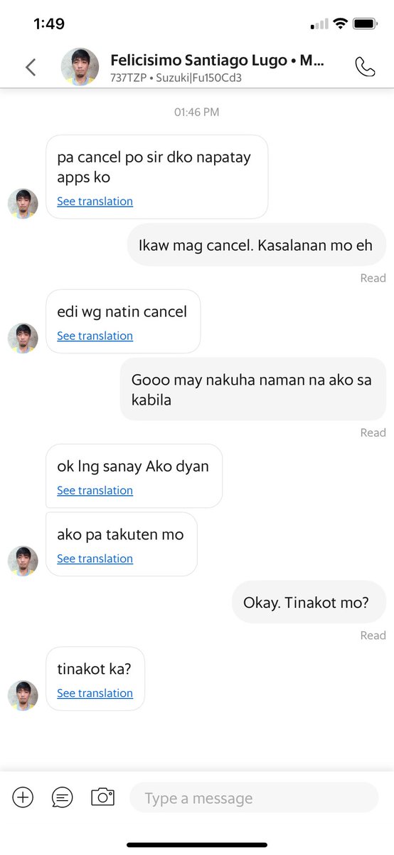 valcamposano94's tweet photo. Totoo ba #MoveIt #rider. Una cashless booking pero pinagbayad ako ng cash. Ngayon naman ganting ugali? 1st and second experience parehas chaka. #Moveit #MoveItRider #MoveItApp https://t.co/kvmW63sMS6