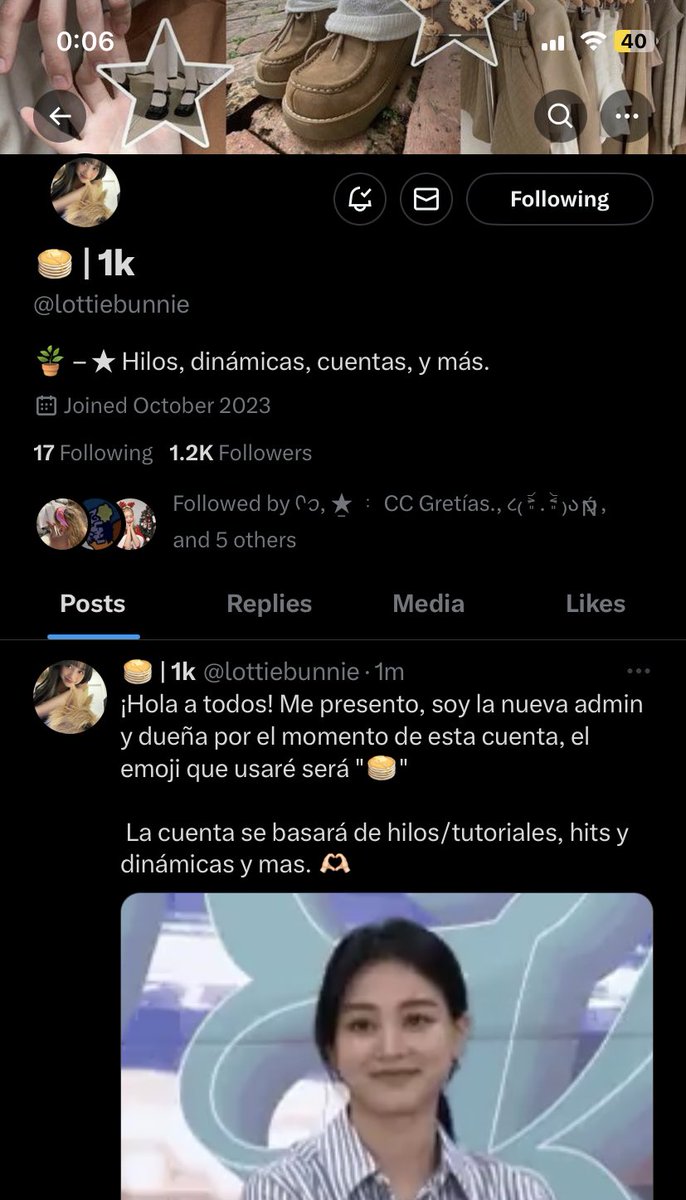 Hola, comunico que la cuenta que nos hackearon ahora alguien la ocupa para dinámicas, nos esforzamos para crecerla y nos la quitaron con 1.3K, esa persona no se esforzó y es algo triste, pido por favor que dejen de seguirle. 
Gracias. 

-🪼