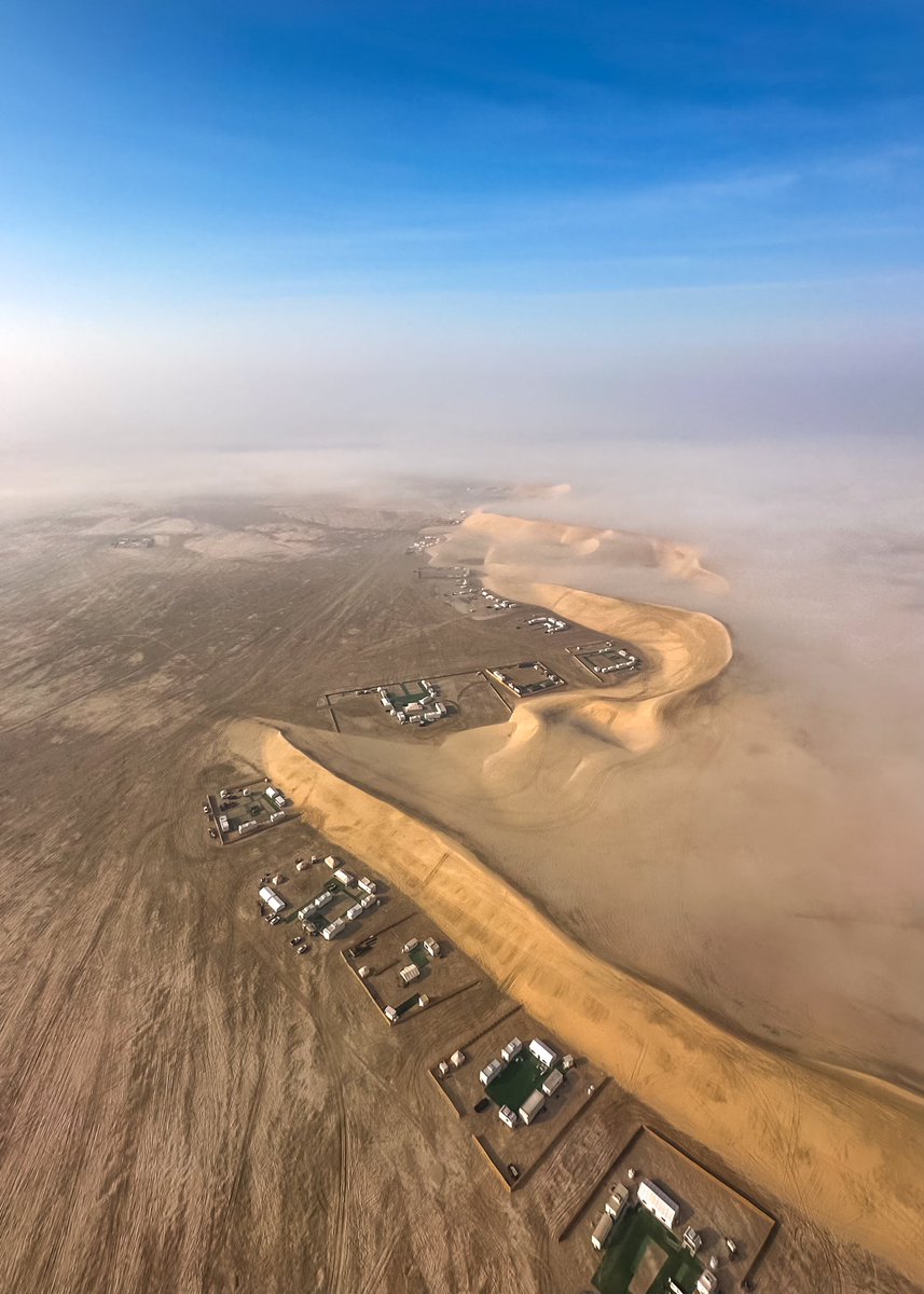 albinali_he's tweet photo. Sealine from a different perspective 🌫️ #Qatar https://t.co/tvBKdwXWwx
