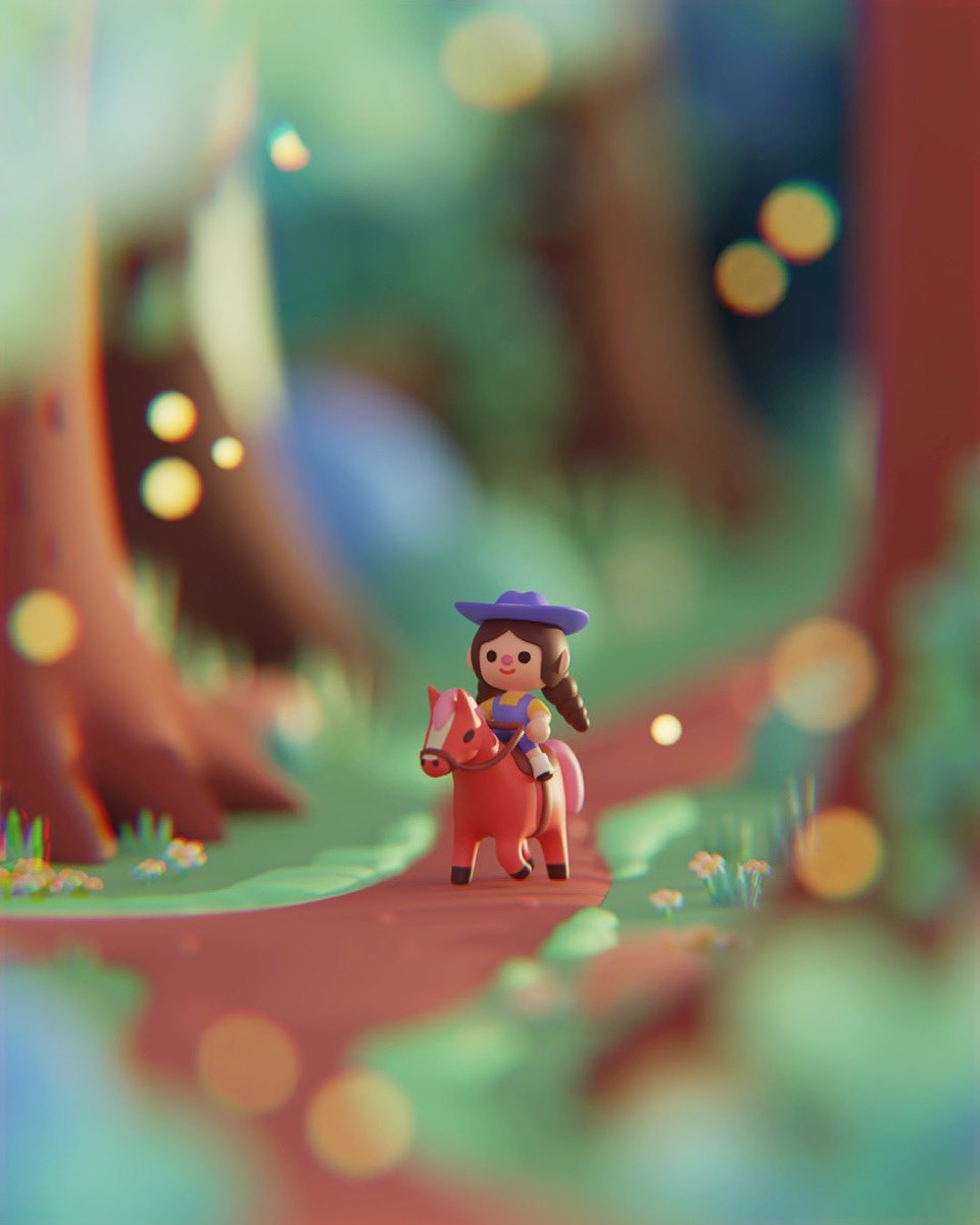 Where are they going?? 🐴👒✨