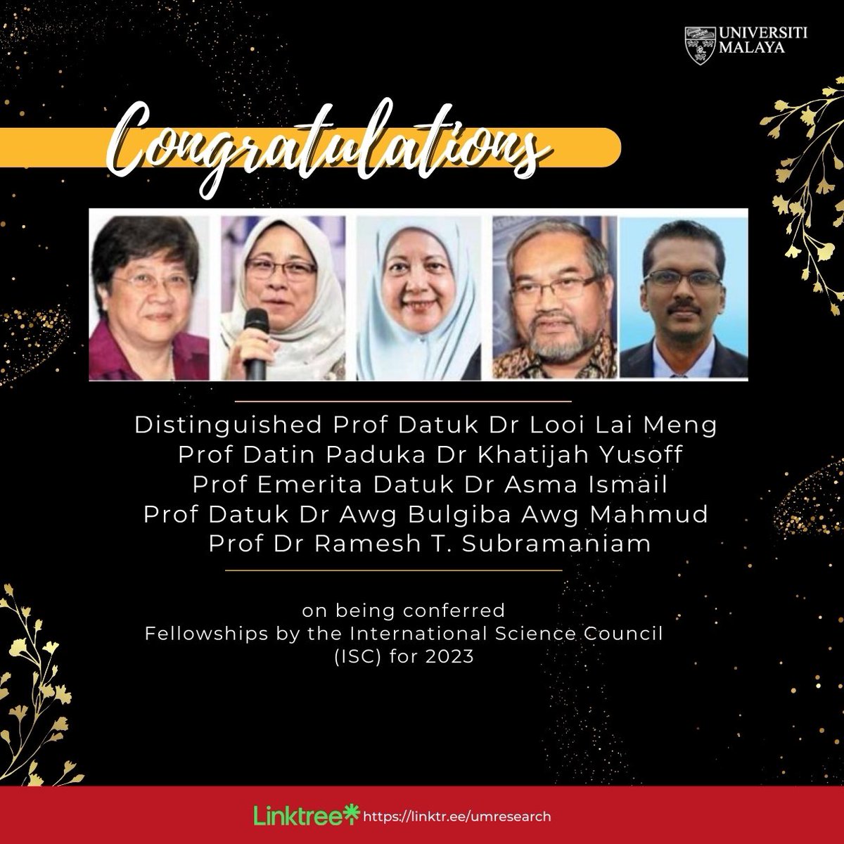 APJPH_'s tweet photo. Congratulations to our APJPH Editor, Prof Datuk Dr Awg Bulgiba Awg Mahmud for being awarded the prestigious ISC Fellowships for 2023. 

This recognition honours his significant contributions to global science and its use for public good. https://t.co/CEgVDsOImI