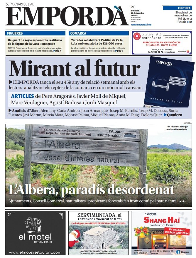 tramuntana_tv's tweet photo. Portades d’aquesta setmana de la premsa local #AltEmpordà #setmanaris https://t.co/jVnFtMKGgt