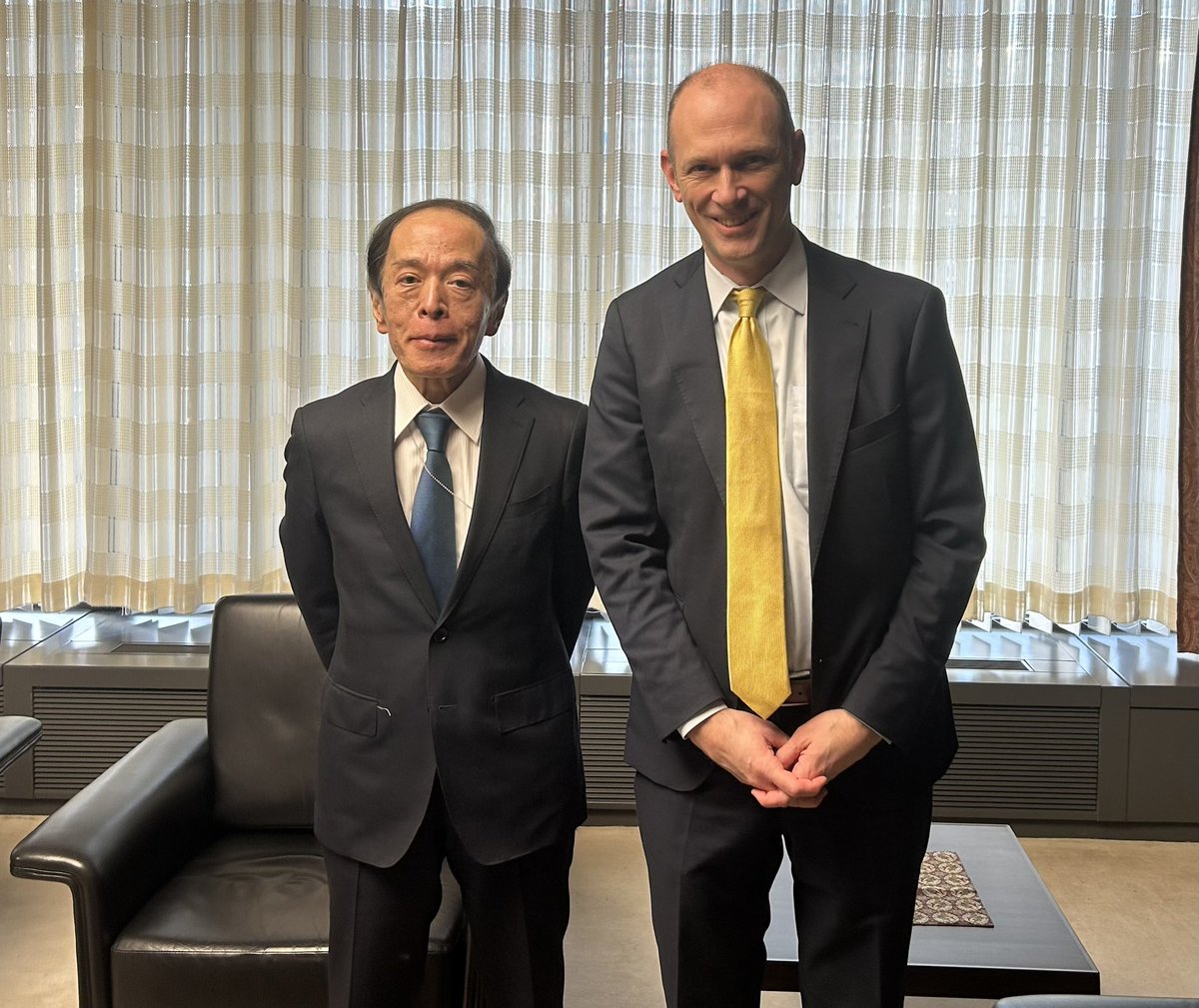 Many thanks to Gov Ueda for hosting me at the Bank of Japan. He is a role model for academics-turned-central-bankers everywhere.