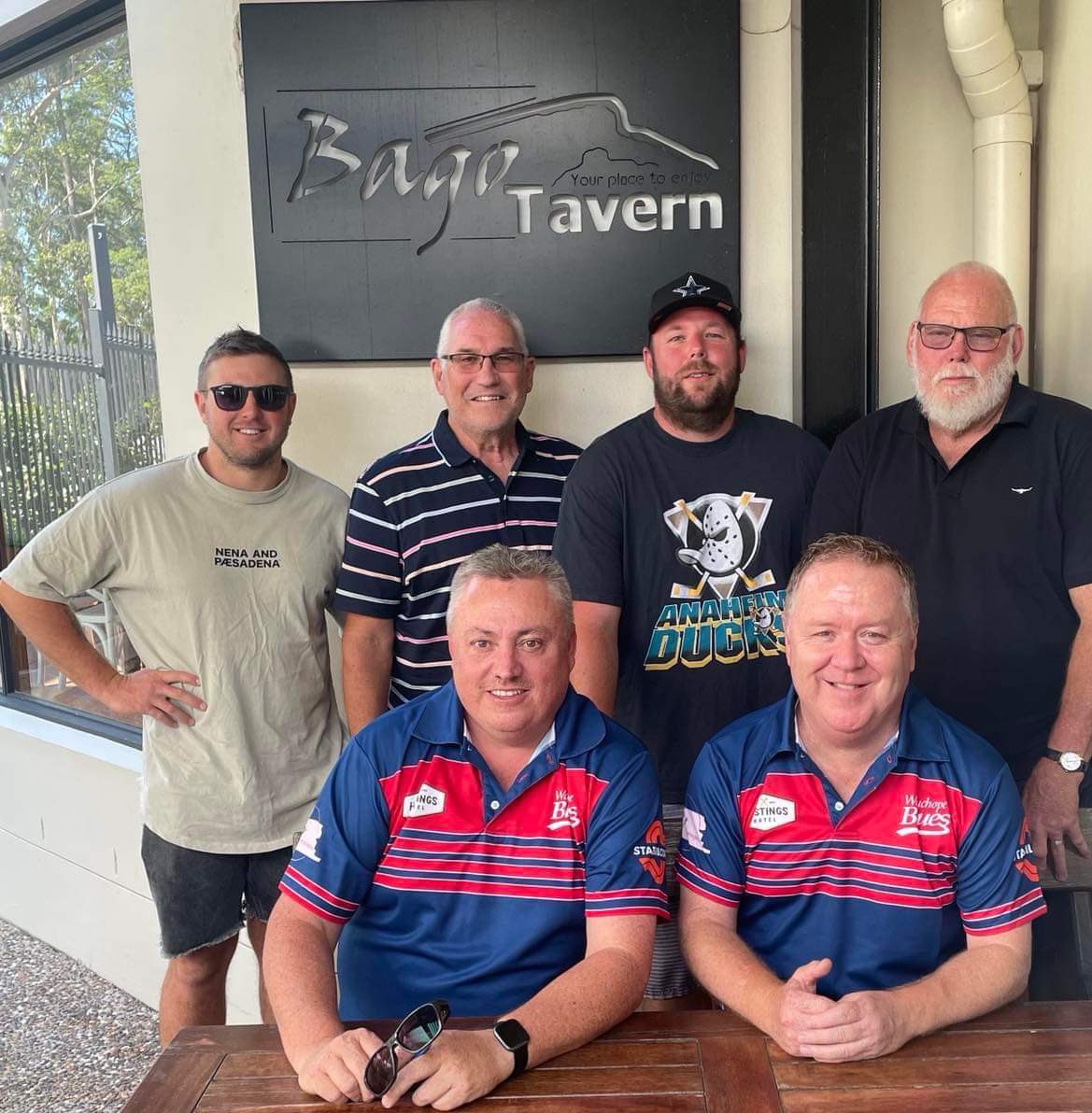 BulldogRitchie's tweet image. My favourite bush footy team
#wauchopeblues
#bagotavern