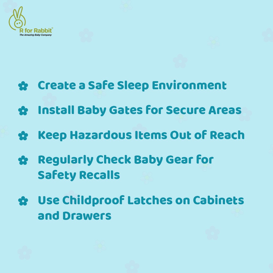 Top 5 Baby Safety Tips
.
Visit us: rforrabbit.com
.
#babyproducts #babystroller #RforRabbit #rforrabbitbaby #babycare #babyproducts  #parenting
