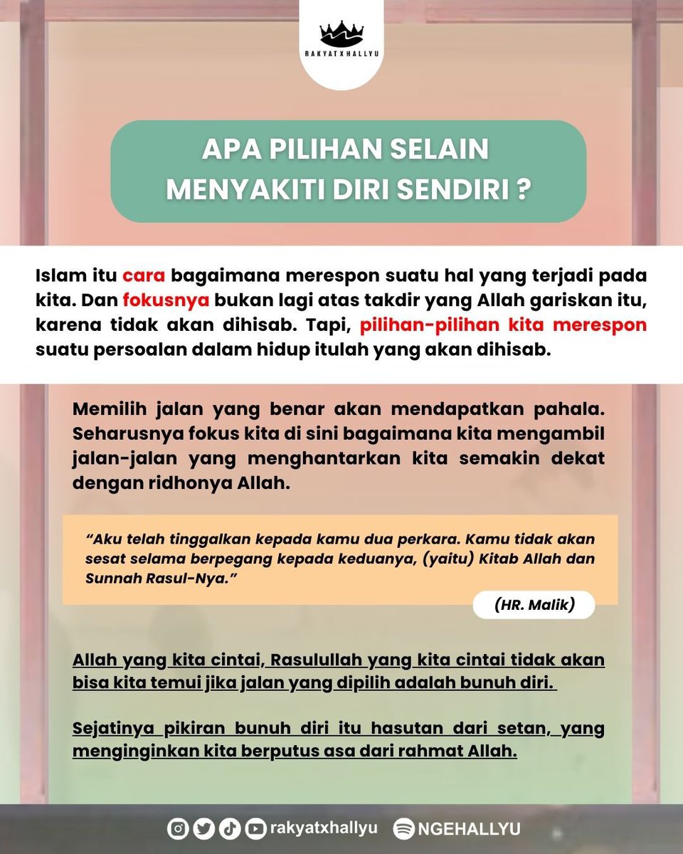 rakyatxhallyu's tweet photo. Kalau rakyatdeul butuh bantuan jangan ragu untuk bersuara. Dan semangat untuk tumbuh bersama 😊
#rakyatxhallyu #kingdomofsoul #kpop #kdrama #korea #xkwavers #kpopershijrah #dubeskor #dailydoseofsunshine #parkboyoung #yeonwoojin #jangdongyoon #suicide #mentalhealth https://t.co/9KM1DWSJ1b