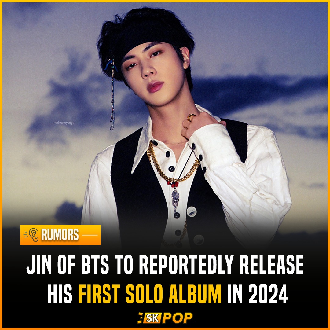 📀 BTS' JIN / Kim Seokjin will reportedly release his debut solo album in  2024, following his return from the military! 🆕 K-media has also reported  that over 3 solo albums by, image size:1080x1080