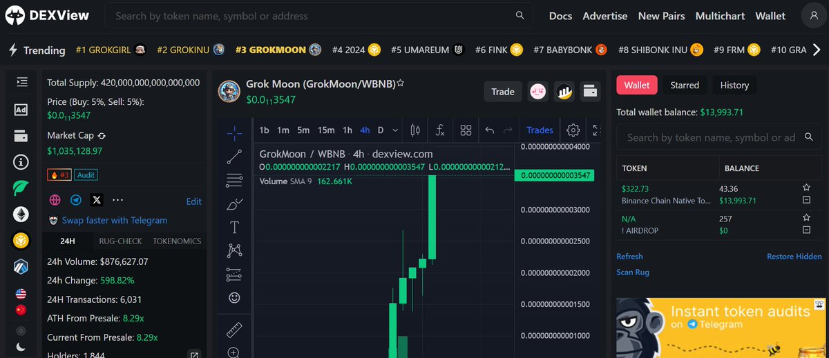 Grok Moon tweet media