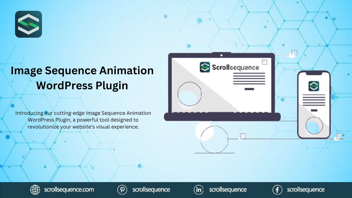 scrollsequence's tweet image. Unleash the Power of Visual Storytelling with our Image Sequence Animation WordPress Plugin! Elevate your website&apos;s design with seamless and captivating image sequences that bring your content to life. 🚀✨ #WordPressPlugin #VisualStorytelling #WebDesign
scrollsequence.com