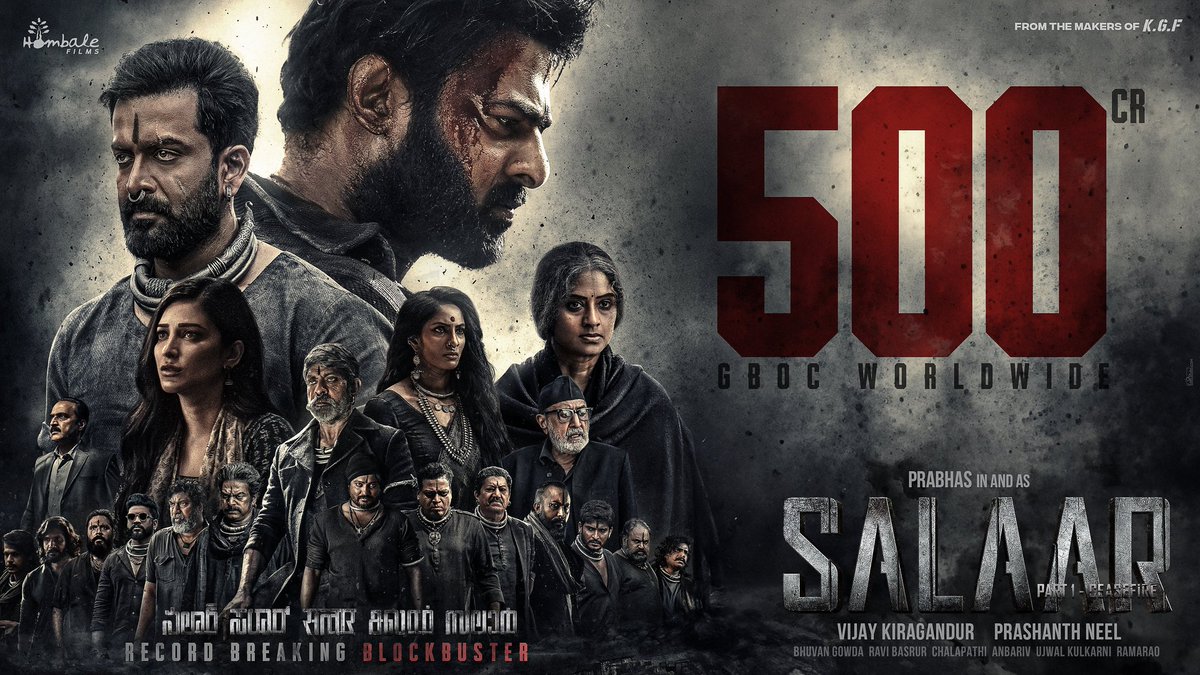 DEVA repairing Box Office records 💥🦖

#SalaarCeaseFireHits500Crs