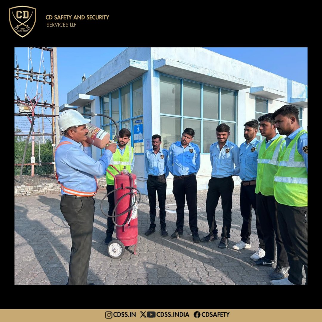 CDSSIndia's tweet photo. CD Safety and Security Services LLP professional gives training at Pipava port, Gujarat. https://t.co/N6cMzd0QG3