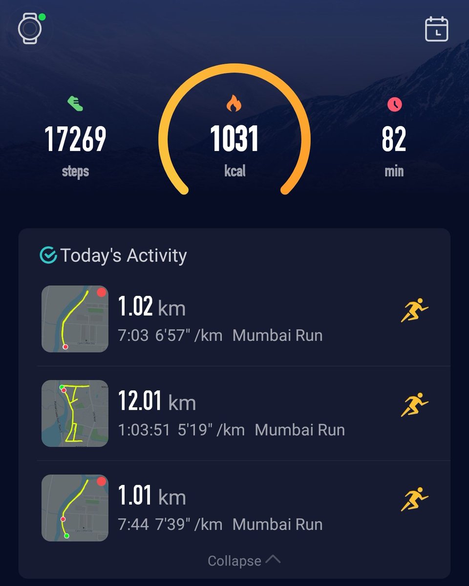 sandeepvarma15's tweet photo. 12k progressive Tempo running this morning + 1k easy WU &amp; CD.

Happy with my running and looking forward to the @TataMumMarathon 24...

#RunningIsFun #Running4GoodHealth #healthiswealth #healthylifestyle https://t.co/WvfvPmlBi9
