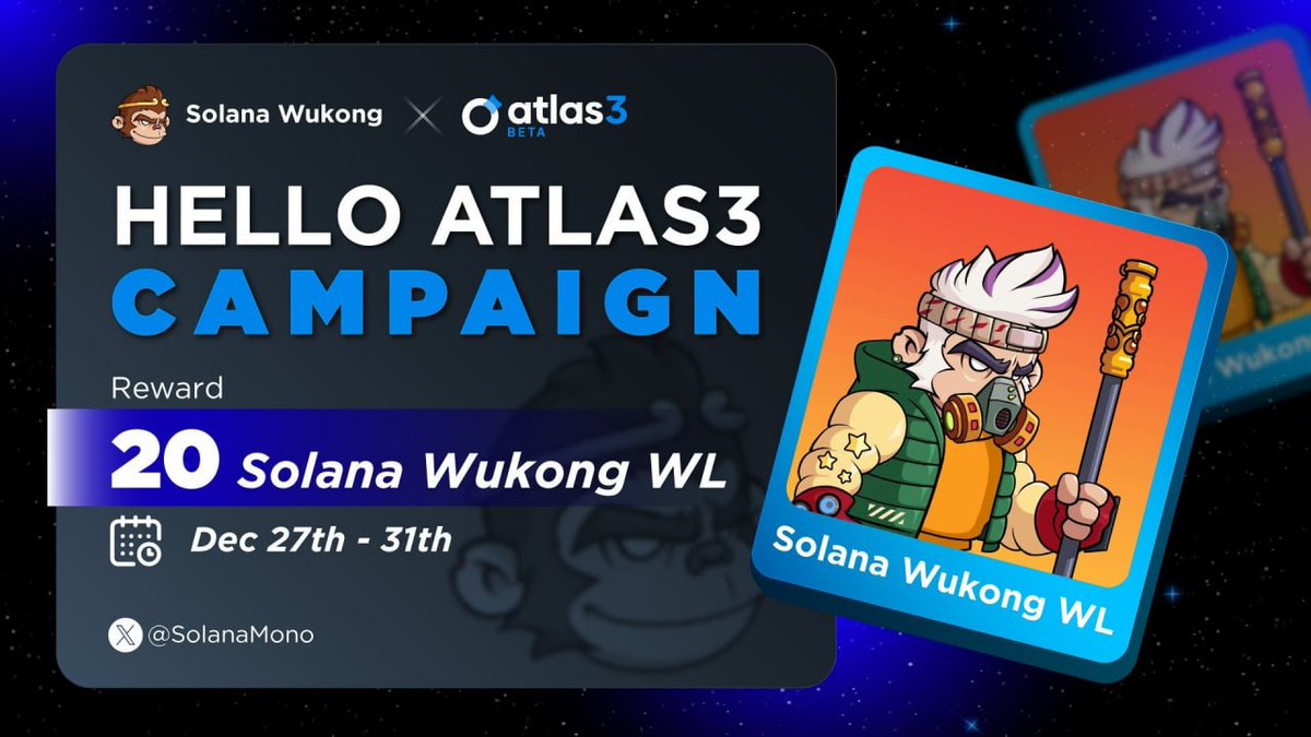 Solana Wukong (OG Free Mint) tweet media